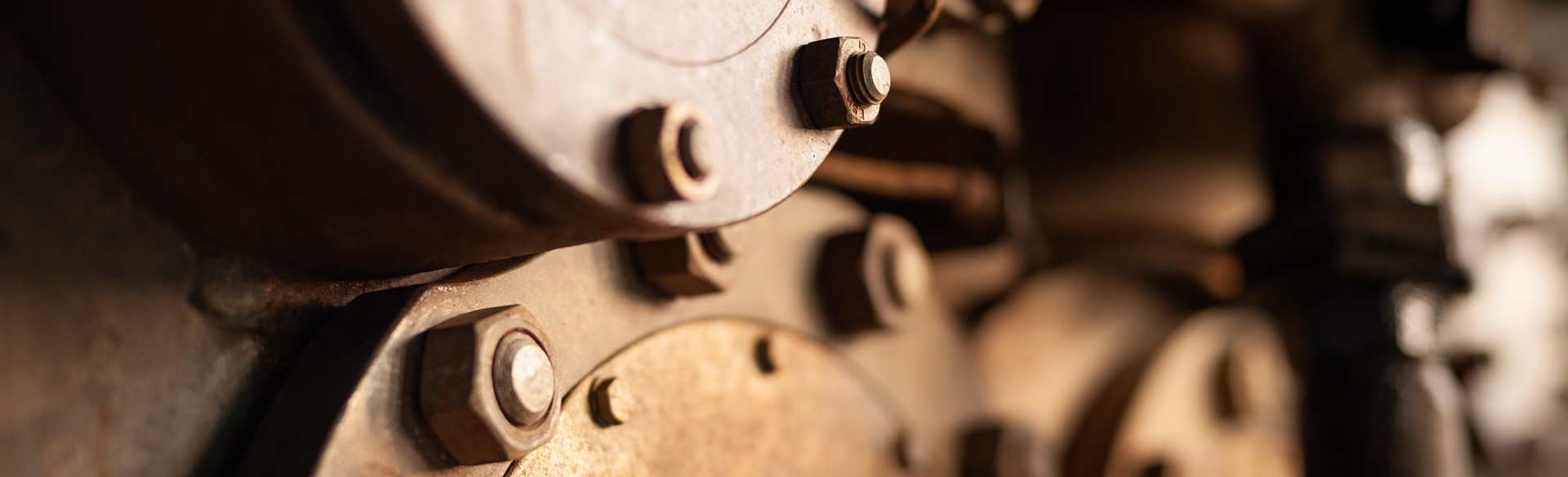 Nahaufnahme von der Mechanik der Zahnradbahn