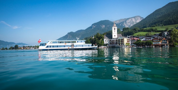 MS Österreich auf dem Wolfgangsee 