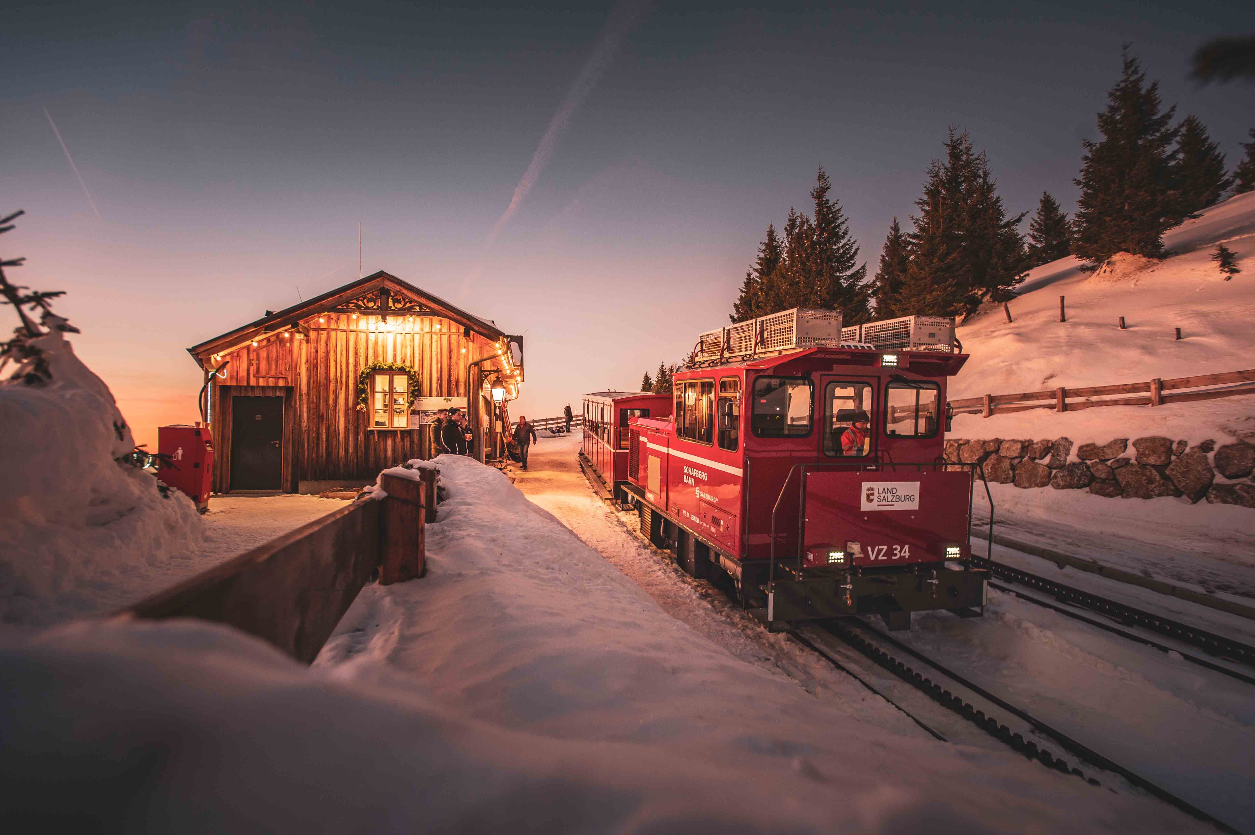 Bahn auf den Schafberg am Wolfgangsee | SchafbergBahn
