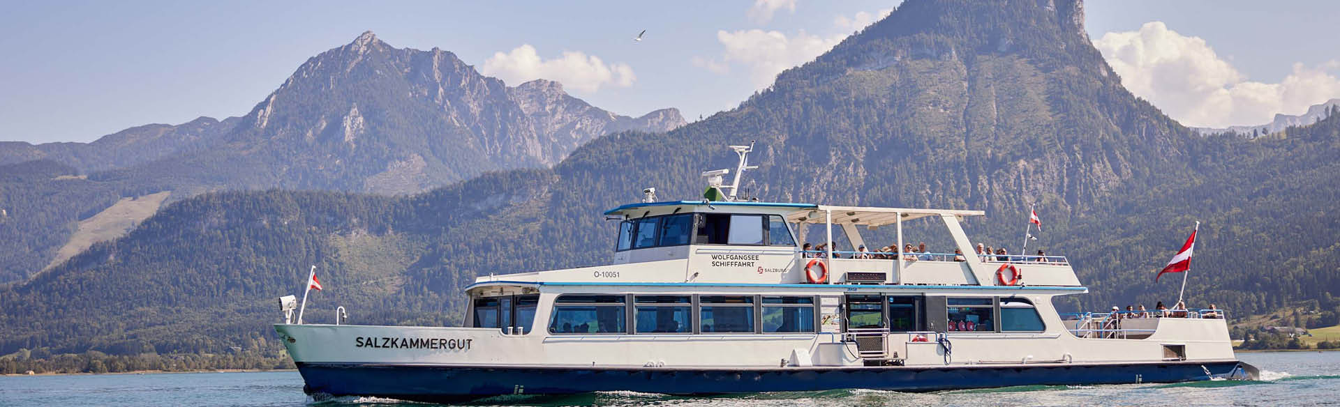 Den Wolfgangsee vom Wasser aus erleben | WolfgangseeSchifffahrt